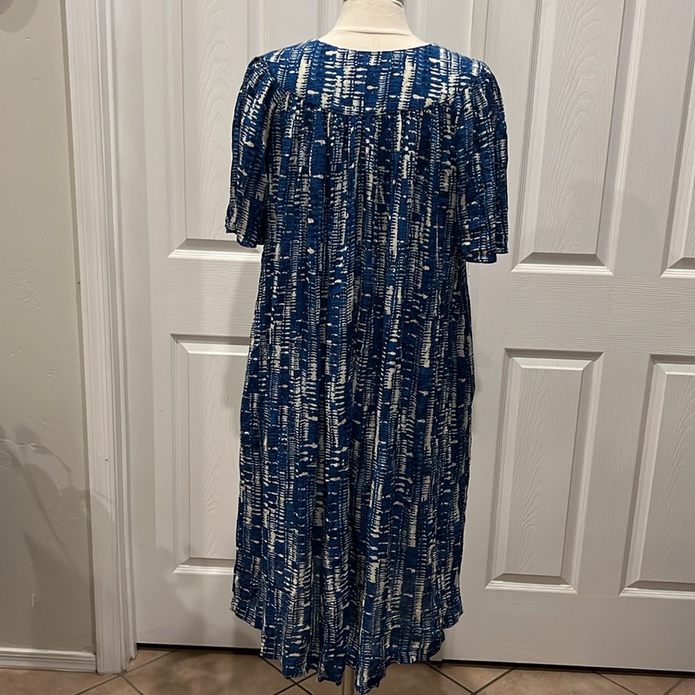 GO SOFTLY Patio Loose Summer Crepe Dress - Picture 6 of 7